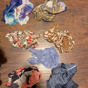 Chase uniform, scarves